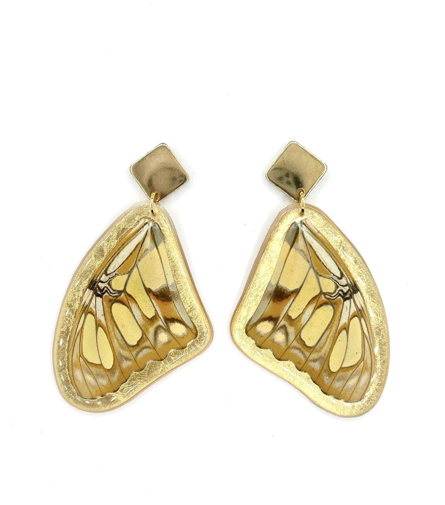 PENDIENTES STELENES DORADO