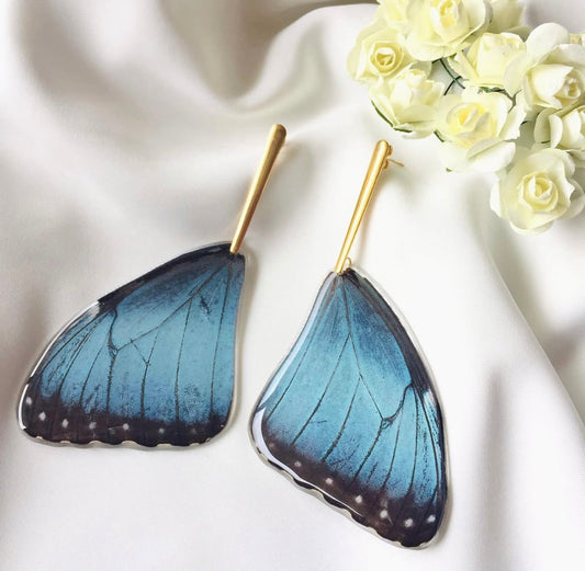 PENDIENTES MORPHO SUPERIOR ACERO